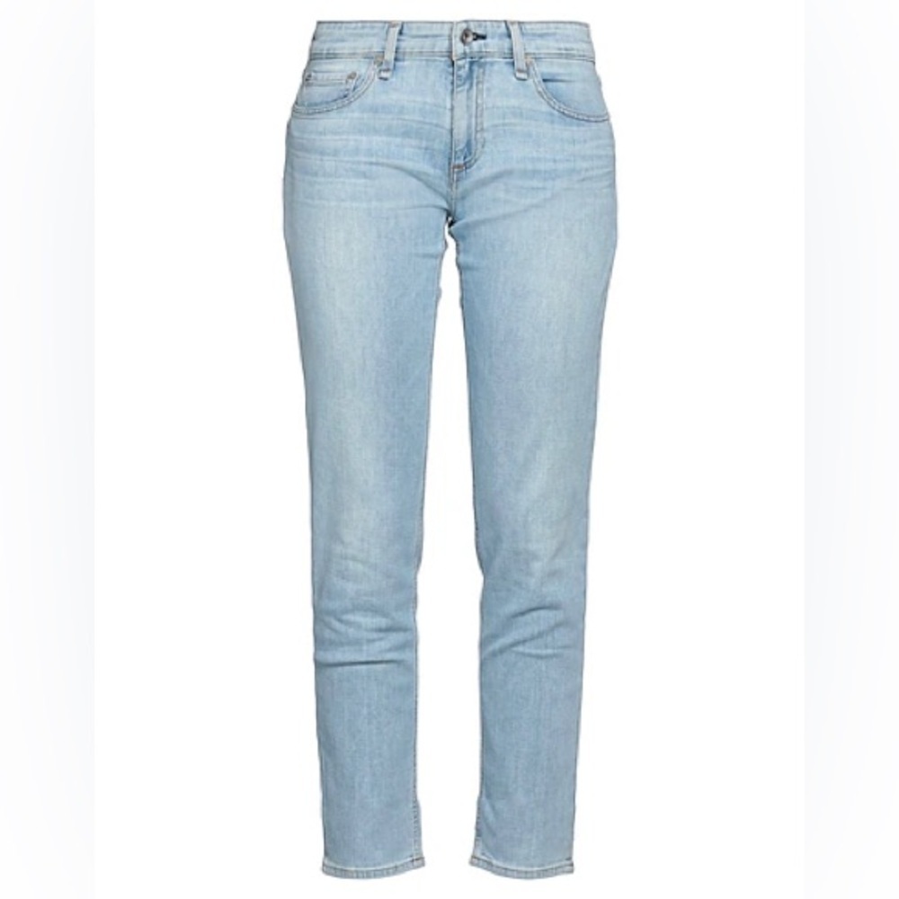 Rag & Bone| Light Blue DRE Slim Fit High Waisted Straight Leg Denim Jeans Sz 26